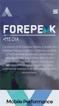 Mobile Screenshot of forepeakmedia.com